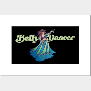 Belly Dancer Posters and Art